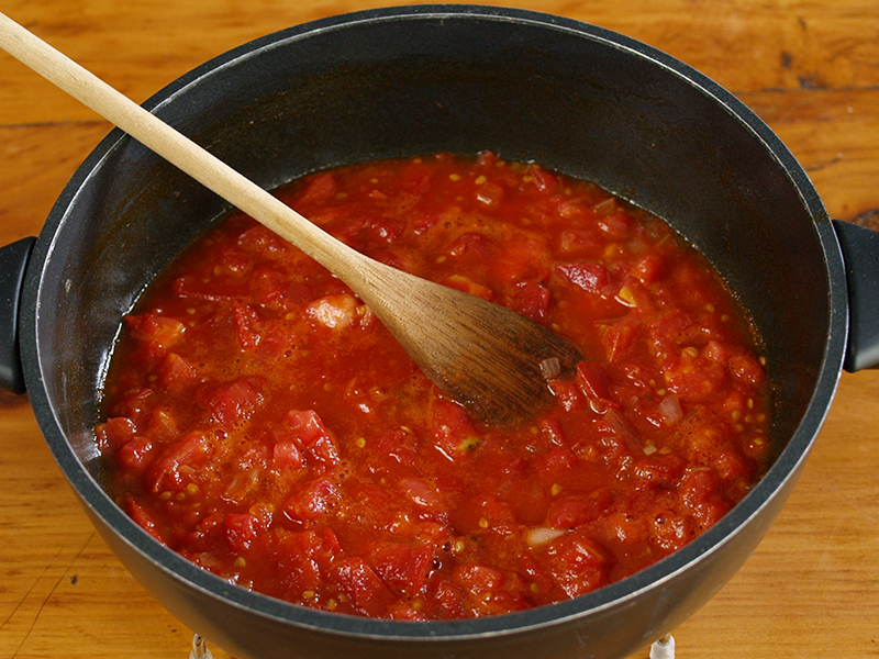 Farrotto ai pomodori,basilico e fonduta di caciotta Ricette Farro